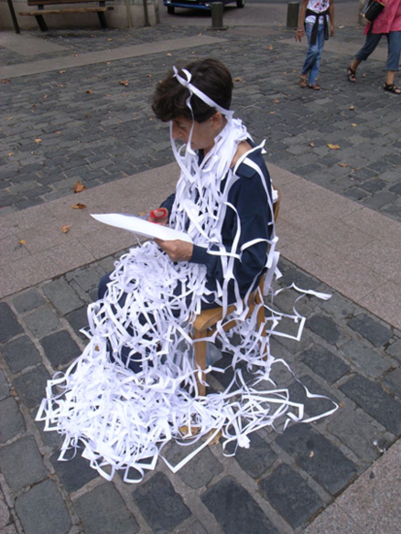 2006   Donner le temps au temps INFR'ACTION 06, photo : John Casellas, Sète, France